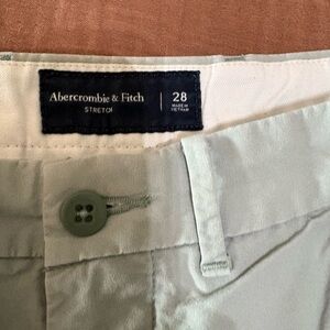 Abercrombie & Fitch Men's Chinos - Khaki, Light Grayish green , Charcoal blue.